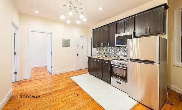 Interior of unit 3B at 30 Rogers Avenue, Brooklyn, NY, 11216