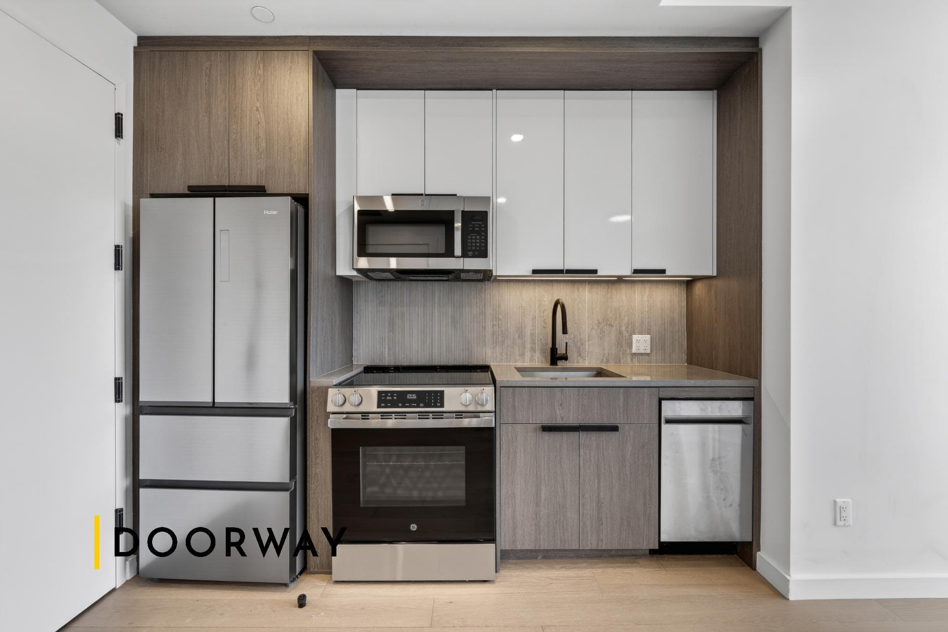 Interior of unit 1C at 1211 Fulton Street, Brooklyn, NY, 11216