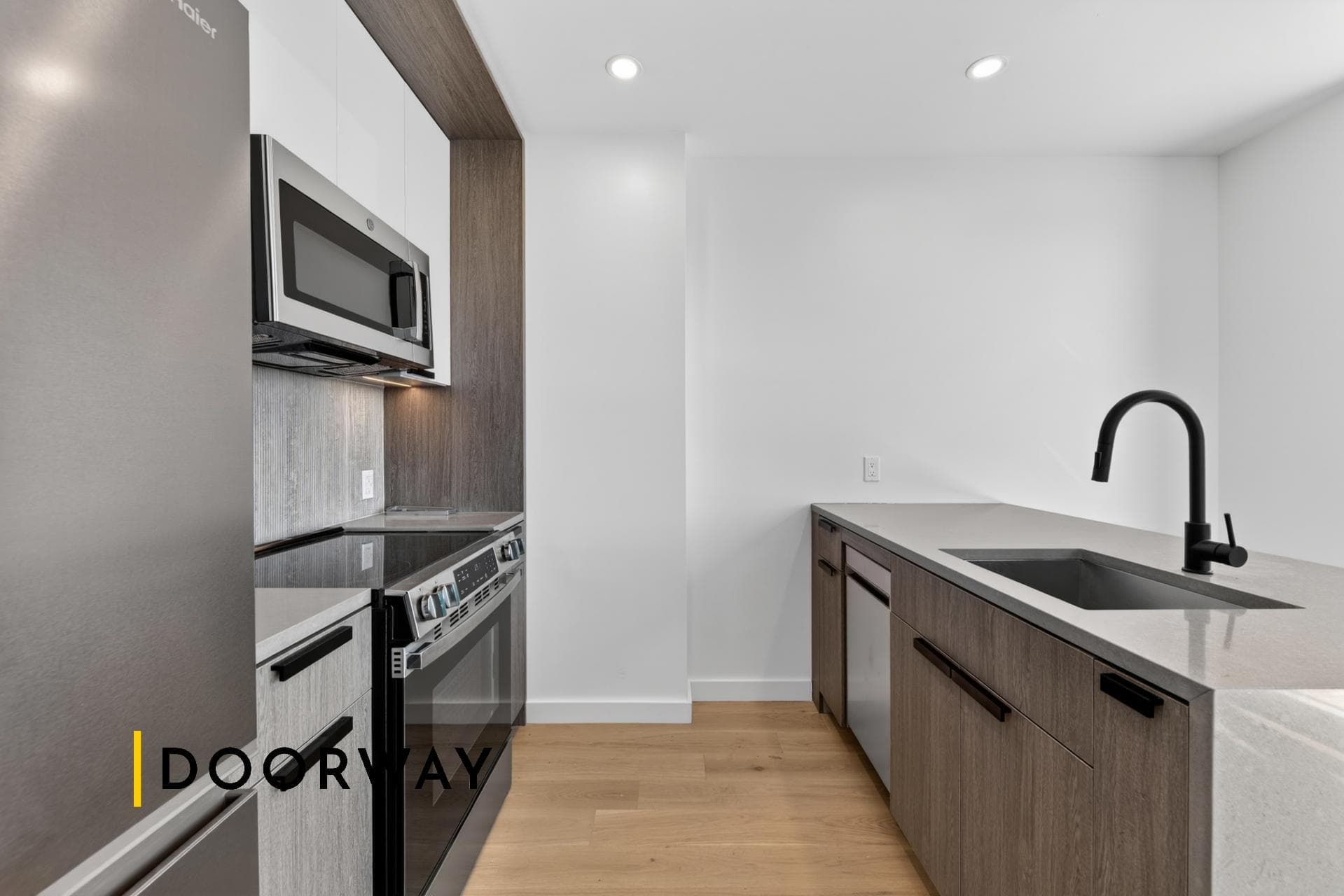 Interior of unit 8A at 1211 Fulton Street, Brooklyn, NY, 11216