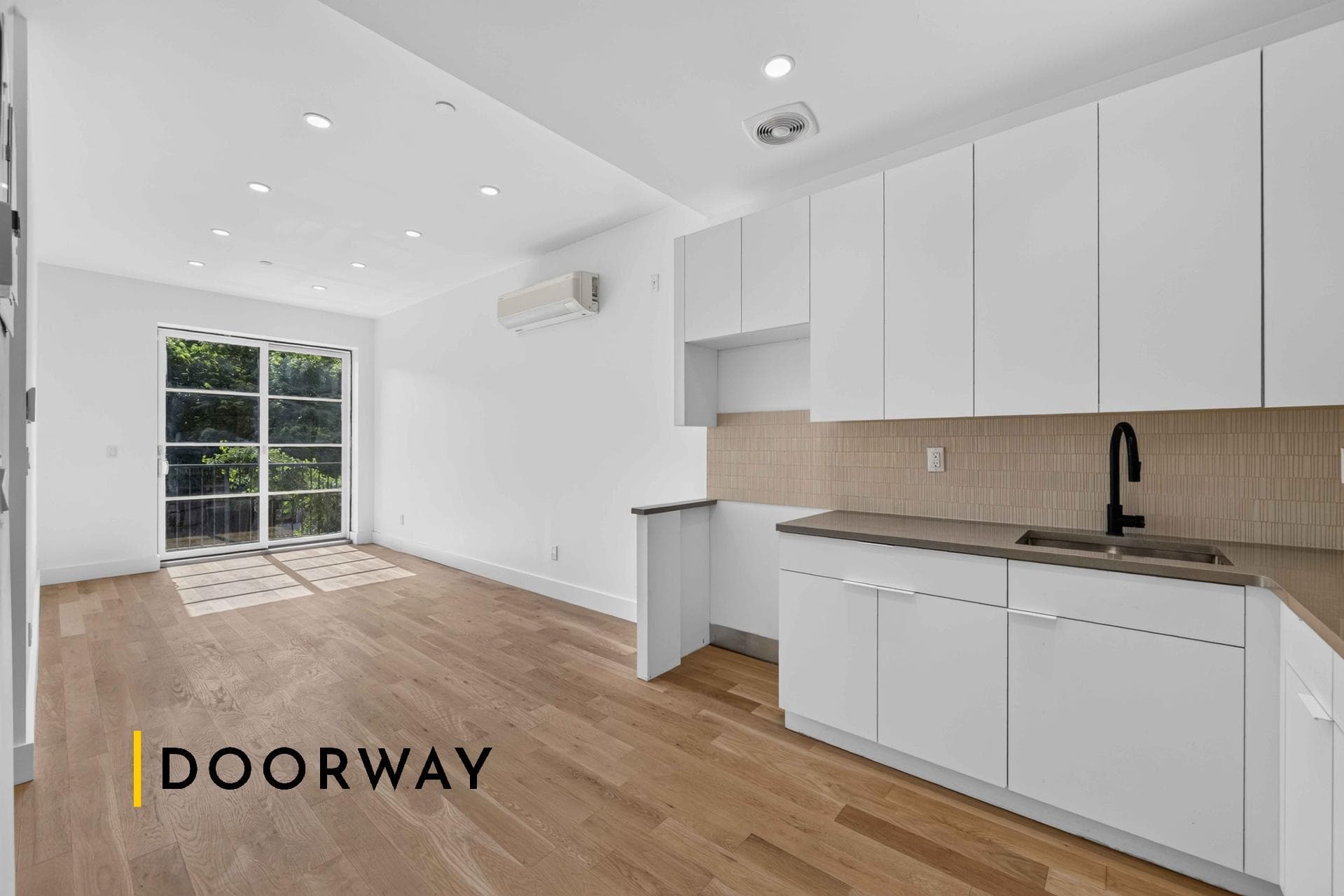Interior of unit 2F at 173 Tompkins Avenue, Brooklyn, NY, 11206