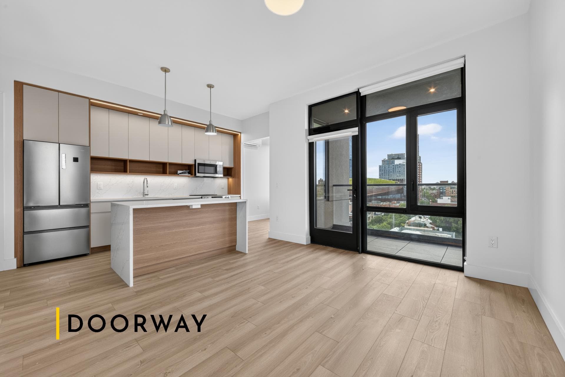 Interior of unit 806 at 52 4th Avenue, Brooklyn, NY, 11217