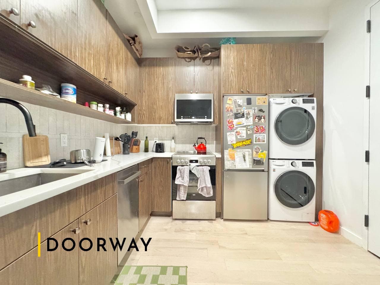 Interior of unit 2C at 368 Leonard Street, Brooklyn, NY, 11211