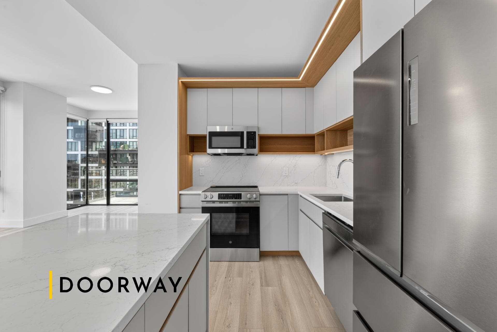 Interior of unit 307 at 52 4th Avenue, Brooklyn, NY, 11217