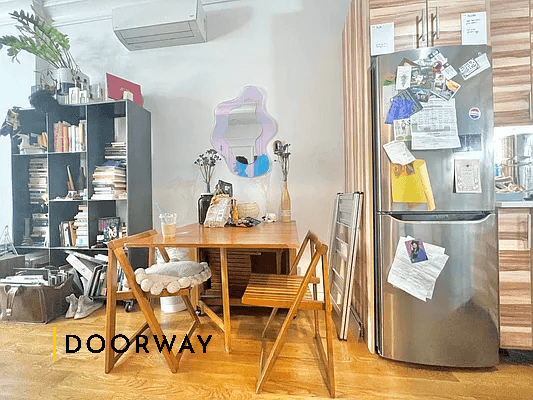 Interior of unit 2B at 1245 Dean Street, Brooklyn, NY, 11216