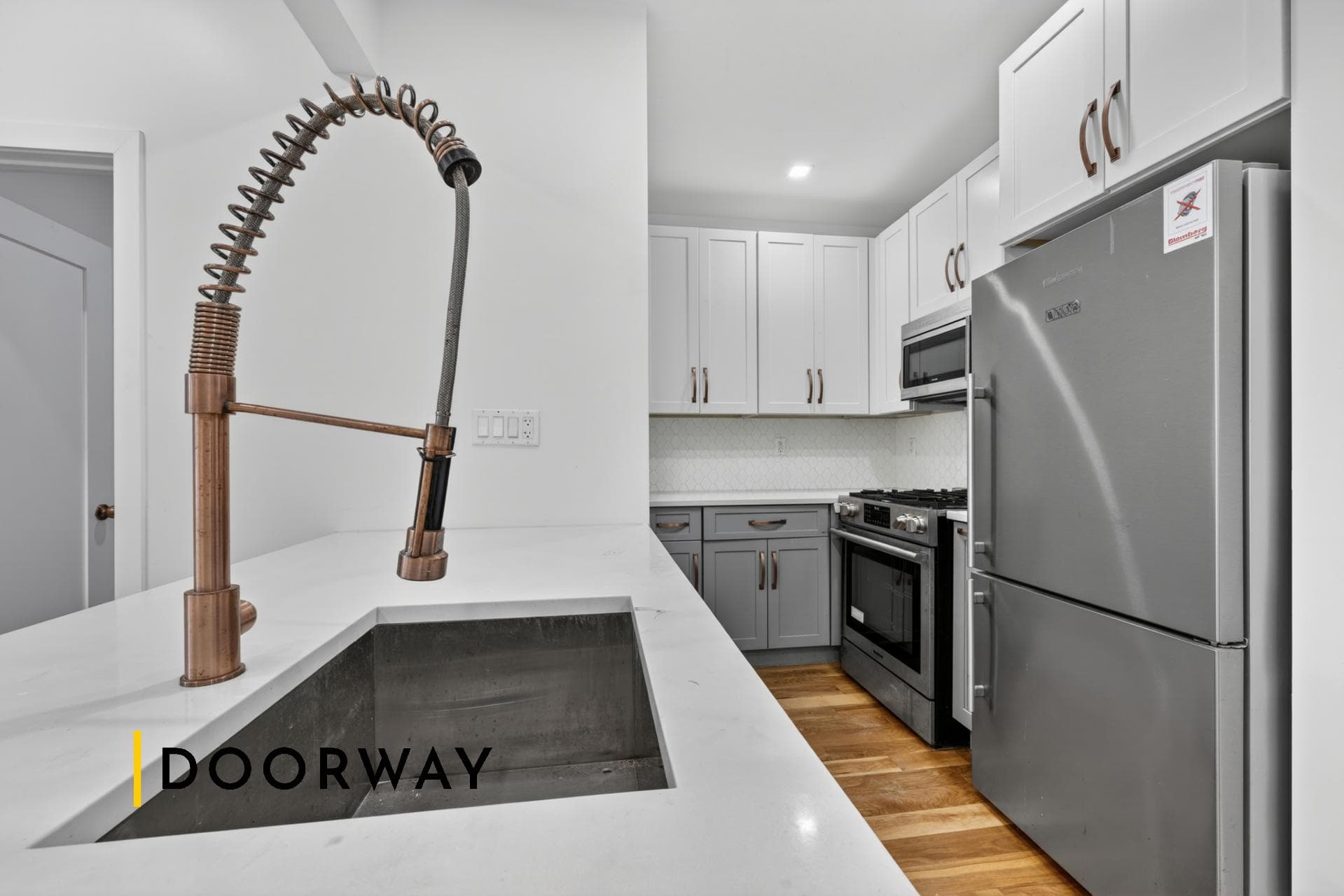 Interior of unit 2R at 1201 Saint Johns Place, Brooklyn, NY, 11213