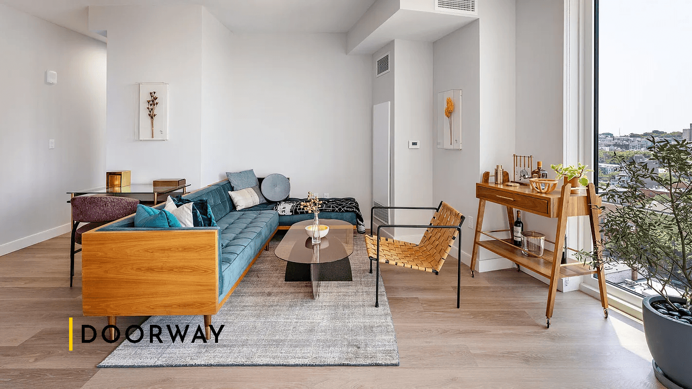 Interior of unit 808 at 595 Dean Street, Brooklyn, NY, 11238