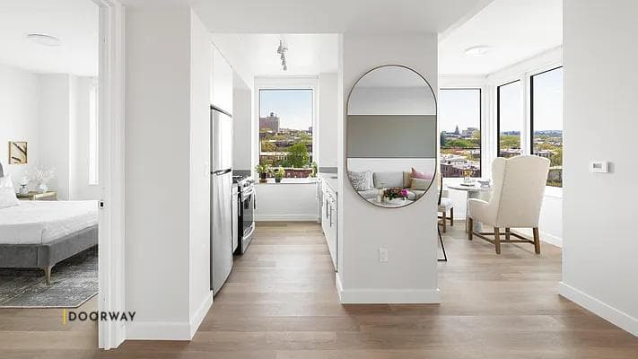 Interior of unit 938 at 595 Dean Street, Brooklyn, NY, 11238