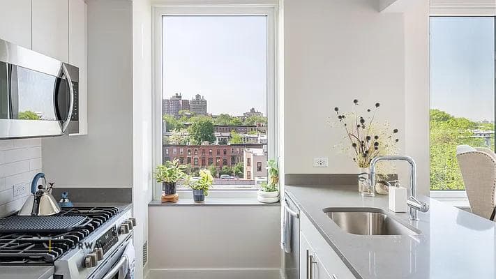 Interior of unit 139 at 595 Dean Street, Brooklyn, NY, 11238